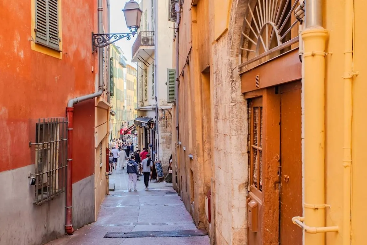Апартаменты #5 Eagle Nest 5Mins Walk Of The Sea Ac Wifi Old Town Ницца